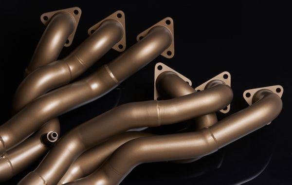 M3 Headers; C-148 Burnt Bronze -- Cerakote by AviWraps/Jaytown