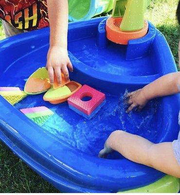 Water table fun