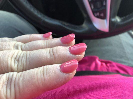 Terrible manicure ( Dip polish)