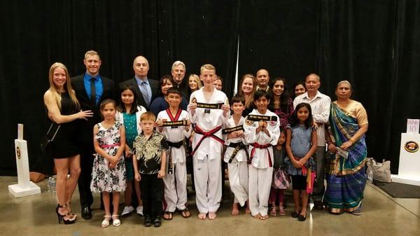 Two of our students earned their 2nd Degree Black Belt and two earned their 1st Degree