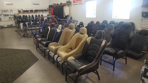 If you don't see the Seats at the Store, We can order them for you!