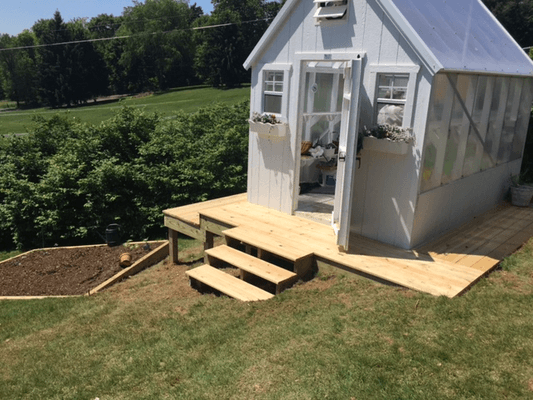 Greenhouse porch