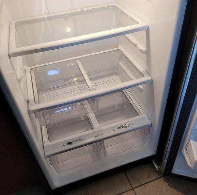 Deep Clean Fridge