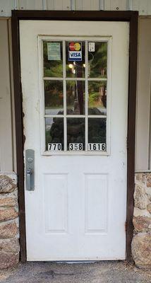 Entrance door