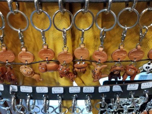 Cute animal keychains