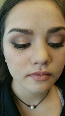 Taite Collins,  Newsome Homecoming make-up.