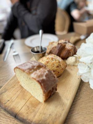 Morning Cheese and Bread Board