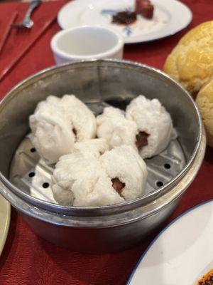 Steamed 3 Piece Steamed BBQ Pork Buns