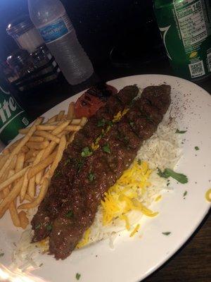 Kofta Kabob Plate