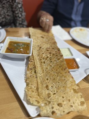 Rava Onion Chilli Dosa