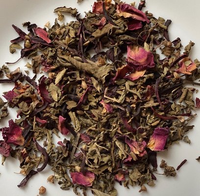 One of our tea blends featured in our monthly tea subscription box.