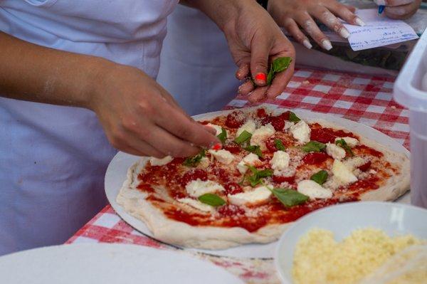 Bruschetta pizza has amazing flavor that all your guests will enjoy.