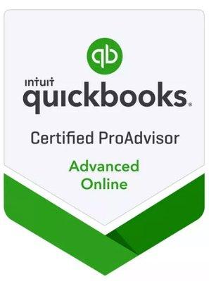 We are a Certified QuickBooks ProAdvisor