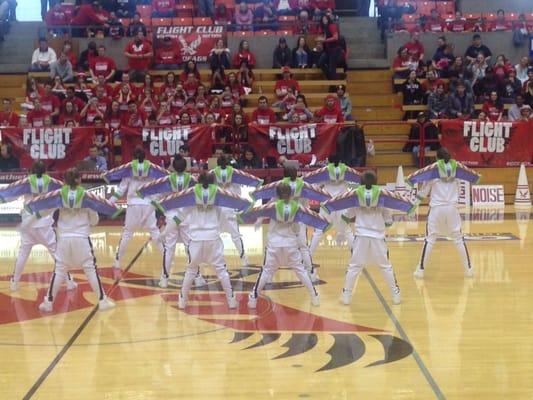 Buzz Lightyear Dance at EWU game