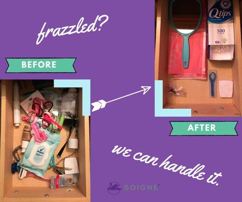 Before & After Organization