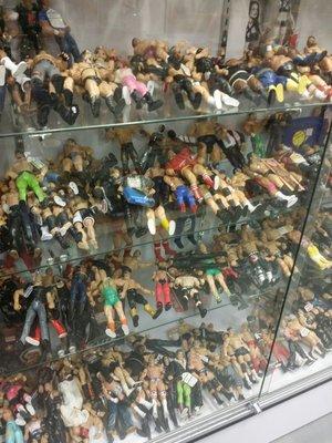 Wrestler figurines