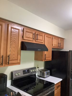 Cabinet install