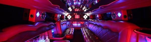 Take a mini tour of the inside of one of our top limos