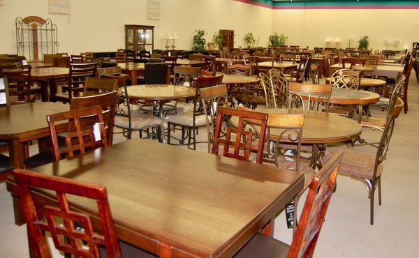 Huge selection of Dining and Dinette sets.