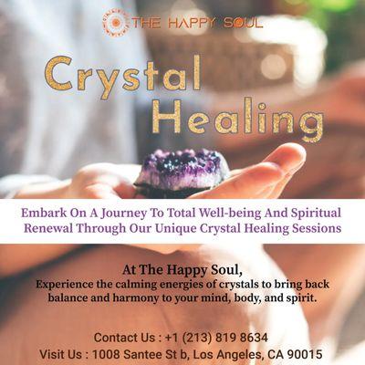 crystal healing, stone therapy, holistic wellness, and alternative medicine.
  Best crystal healing in Los Angeles, CA.