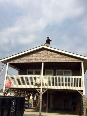 Kill Devil Hills, Outer Banks, NC - Roof Replacement Job!