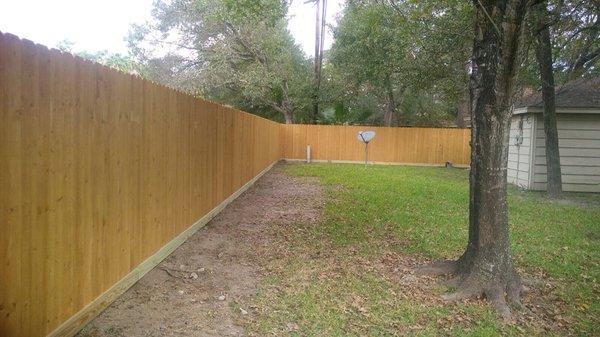 Wood Fencing