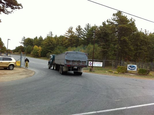 Truckload of fresh Cranberries en route to processor and soon, a Thanksgiving dinner table.