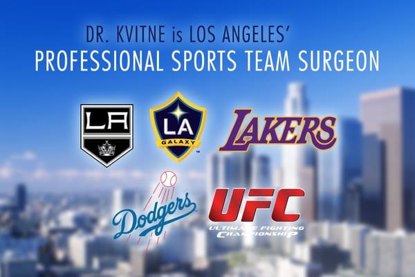 Dr. Kvitne is the orthopedic surgeon that professional athletes trust to restore them back to competitive strength.