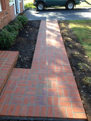 Brick Porches, and Sidewalks, Patios, etc