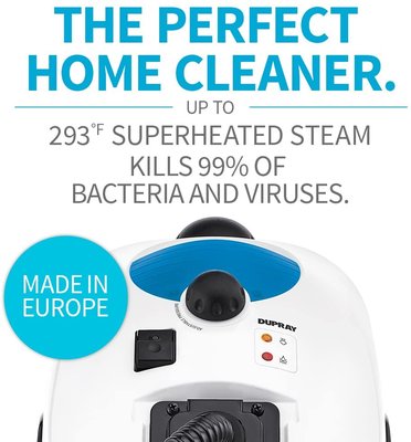 we now have a dupray home steam cleaner for them tough jobs without having to use harsh chemicals