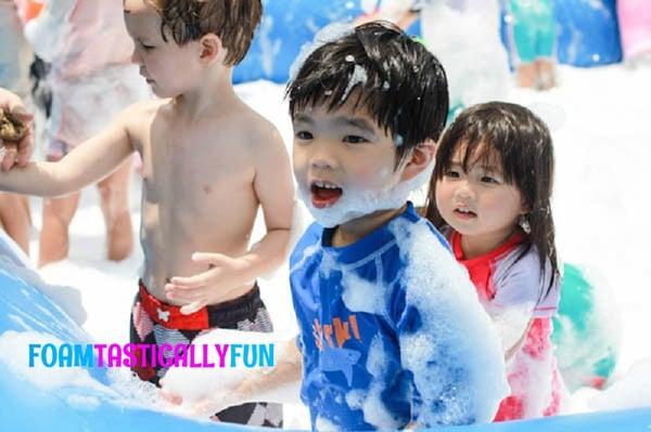 5 Year Olds Love Foam!