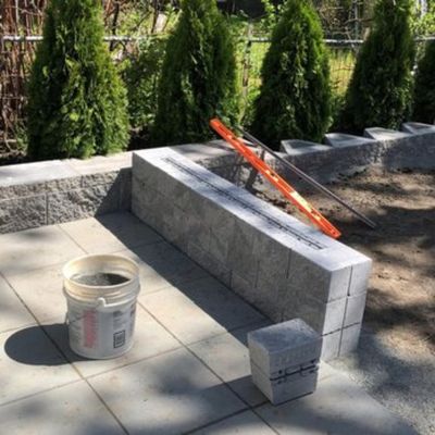 Pavers 24x24 and evergren