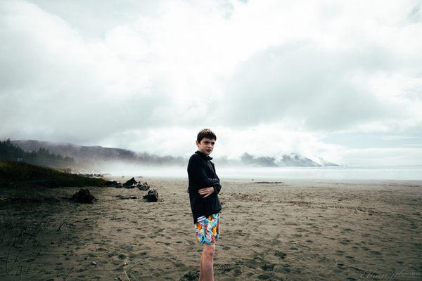 Boy on the beach