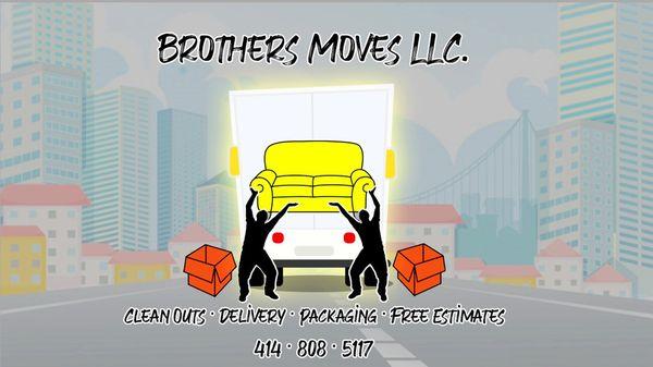 Brothers Moves LLC is a black owned Moving company in Milwaukee, WI. We do clean-outs, packaging and delivering.