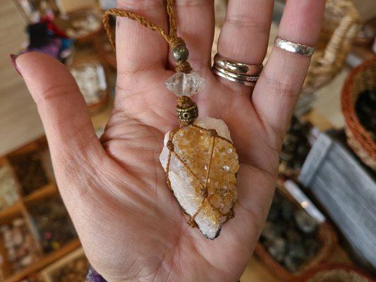 Citrine Necklaces @islandbreezecrystals