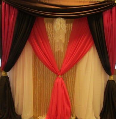 Draped Backdrop