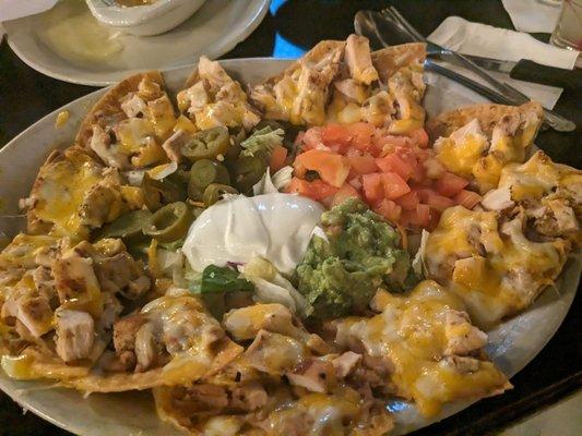 Chicken nachos