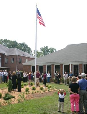 Flag dedication