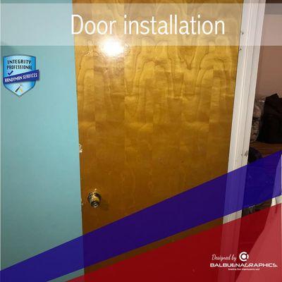 Door installation or repair