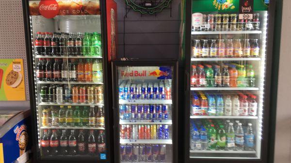 Sodas & Energy drinks