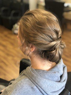 Prom updo