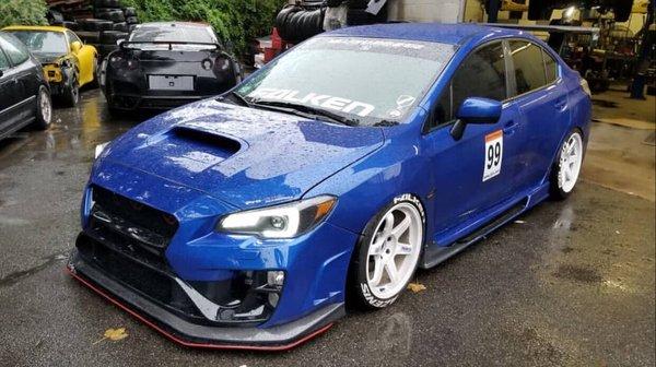 Wrx white te37 and more