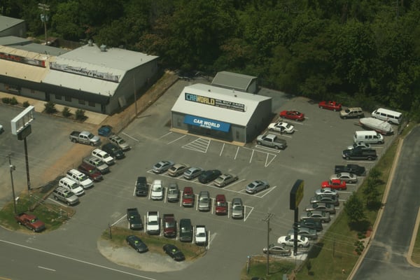 Aerial view of the Sherwood Location