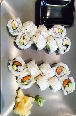 Lunch special two rolls