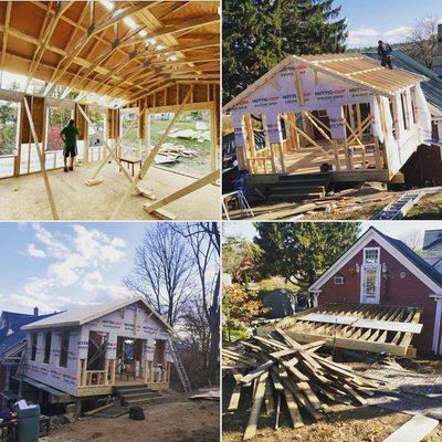 Addition build in Derry NH,