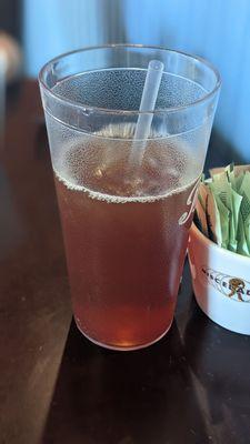 Desert blossom iced tea - very good, slightly sweet, tastes like flowers