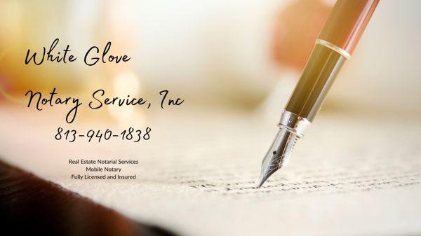 White Glove Notary Service