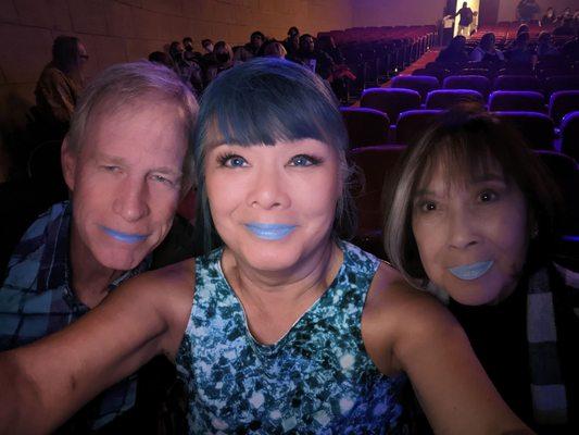 Ready for the blue  Man Group