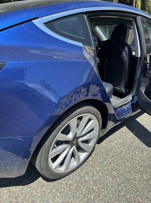 Tesla panel repair