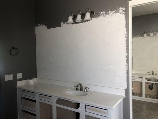 Up grades and drywall repair